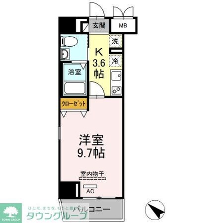 エンドレスタワーの物件間取画像